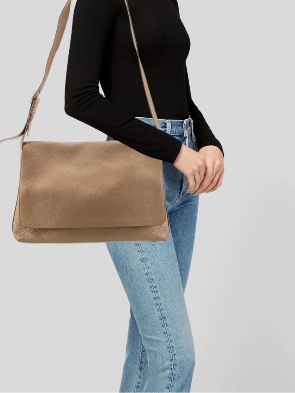 CUYANA Soft Pink Leather Large Bag • Firm Price